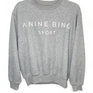 ANINE BING
AB Sport Evan Sweatshirt in Gray